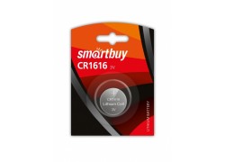 Батарейка литиевая Smartbuy CR1616 BL1 цена за 1 шт (SBBL-1616-1B)