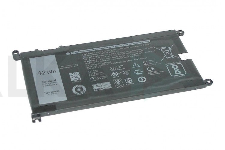 Аккумулятор WDX0R 42Wh 11.4V 3680mAh ORG