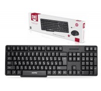 Комплект клавиатура+мышь беспроводной Smartbuy ONE 236374AG  (SBC-236374AG-K) (черный)