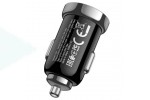 Автомобильное зарядное устройство АЗУ USB + USB-C HOCO Z44 Leading PD20W+QC3.0 (черный)