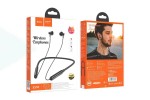 Наушники вакуумные беспроводные HOCO ES58 Sound tide sports BT headset Bluetooth (черный)