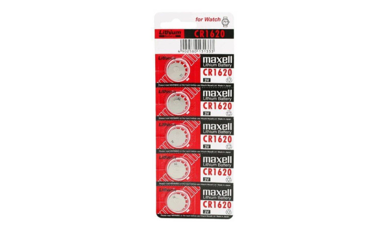 Батарейка литиевая Maxell CR1620/5BL Lithium Cell цена за блистер 5 шт