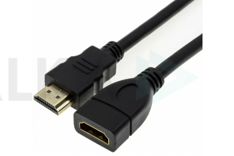 Кабель HDMI-HDMI (папа - мама) удлинитель 0,5 м (V1.4)
