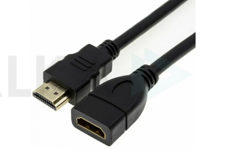 Кабель HDMI (папа - мама) удлинитель 0,5 м (V1.4)