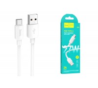 Кабель USB - USB Type-C HOCO X96 27W Fast (черный) 1м 