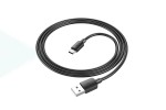 Кабель USB - USB Type-C HOCO X96 27W Fast (черный) 1м