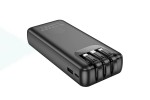 Универсальный дополнительный аккумулятор Power Bank HOCO J114A (20000 mAh) (черный)