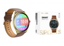 Смарт часы HOCO Y22 AMOLED Smart sports watch (золотистый)