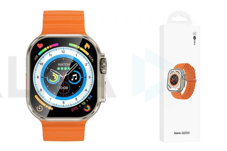 Смарт часы HOCO Y23 Ultra Smart sports watch (золотистый титан)