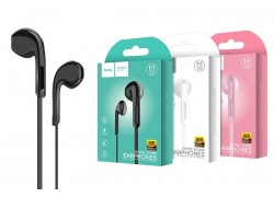 Наушники вакуумные проводные HOCO M39 Rhyme sound earphones with microphone (черный)