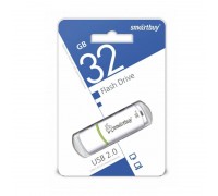 Флешка USB 2.0 Smartbuy 32GB Crown White (SB32GBCRW-W)