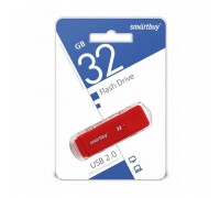 Флешка USB 2.0 Smartbuy 32GB Dock Red (SB32GBDK-R)