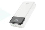 Универсальный дополнительный аккумулятор Power Bank HOCO J102A PD20W + QC3.0 (20000 mAh) (белый)