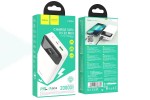 Универсальный дополнительный аккумулятор Power Bank HOCO J102A PD20W + QC3.0 (20000 mAh) (белый)