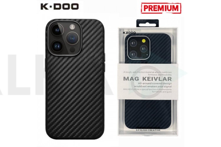 Чехол для телефона K-DOO MAG KEVLAR Magsafe new iphone 13 pro max (6.7) Black