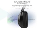 Наушники мониторные беспроводные ABINGO Wireless Headphone BT30NC Pro(RT) Grey