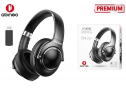 Наушники мониторные беспроводные ABINGO Wireless Headphone BT80NC Pro Black