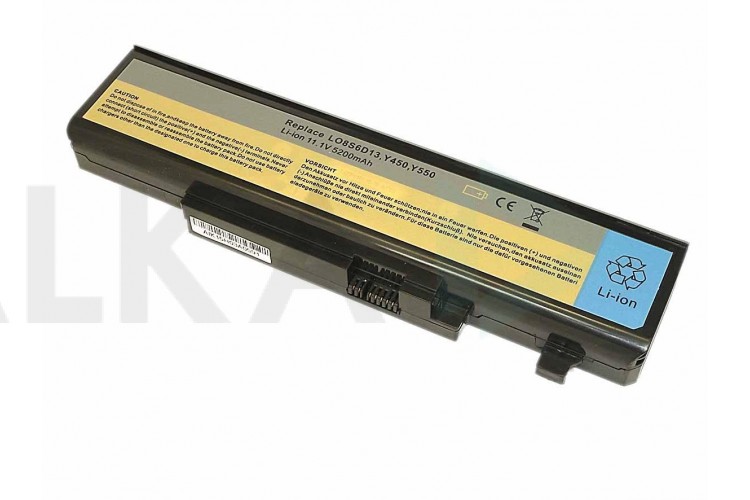 Аккумулятор L08L6D13 для ноутбука Lenovo Y450 Y550A 5200mAh