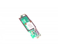 Шлейф для Sony Xperia M (C1905) с вибромотором + микрофон (плата)