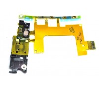Шлейф для Sony Xperia ZR (C5502/ C5503/ M36h) с боковыми кнопками + микрофон + вибромотор