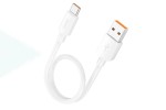 Кабель USB - USB Type-C HOCO X96 6A 100W Fast (белый) 0,25м