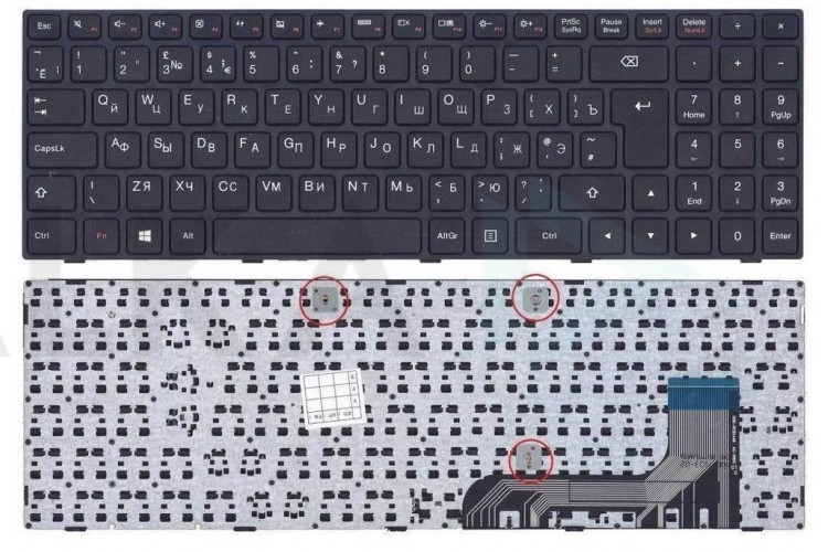 Клавиатура для ноутбука Lenovo IdeaPad 100-15