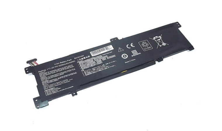 Аккумулятор B31N1424 для ноутбука Asus K401L 11.4V 48Wh