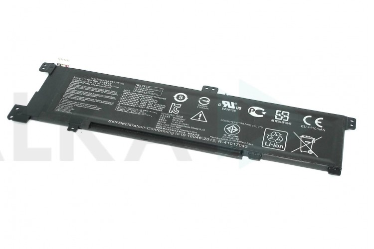 Аккумулятор B31N1424 для ноутбука Asus K401L 11.4V 4110mAh черная ORG