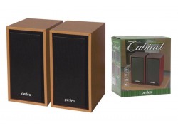 Акустическая система 2.0 Perfeo "CABINET" (PF_4326) 2х3 Вт (RMS) USB (бук дерево)
