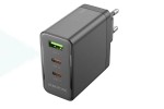 Сетевое зарядное устройство 2USB-C + USB  BOROFONE BN12 PD65W (черный)