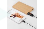 Кабель USB - MicroUSB HOCO U29 2,4A (белый) 1,2м (с LED дисплеем)