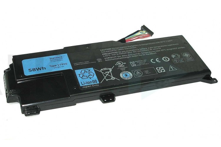 Аккумулятор V79Y0 для ноутбука Dell XPS 14z-L412z 14.8V 58Wh ORG