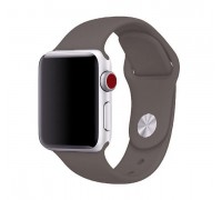 Ремешок силиконовый для Apple Watch 38-40 мм цвет оливковый размер ML