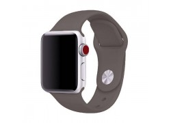 Ремешок силиконовый для Apple Watch 38-40 мм цвет оливковый размер ML