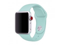 Ремешок силиконовый для Apple Watch 42-44 мм цвет зеленый мох SM