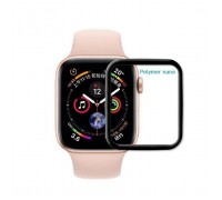 Защитная пленка дисплея Apple Watch 38 mm Polymer nano матовая (черная)