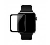 Защитная пленка дисплея Apple Watch 42 mm Polymer nano матовая (черная)