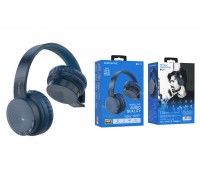 Наушники мониторные беспроводные BOROFONE BO11 Maily BT wireless headset Bluetooth (синий)