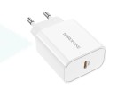 Сетевое зарядное устройство USB-C BOROFONE BA57A Easy Speed PD20W (белый)