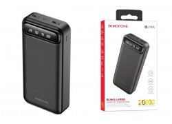 Универсальный дополнительный аккумулятор Power Bank BOROFONE BJ14A (20000 mAh) (черный)