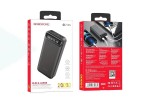 Универсальный дополнительный аккумулятор Power Bank BOROFONE BJ14A (20000 mAh) (черный)