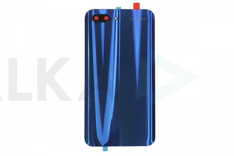 Задняя крышка для Huawei Honor 10 + стекло камеры (синий) HQ