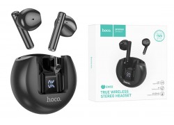 Наушники вакуумные беспроводные HOCO EW32 Gentle wireless stereo headset Bluetooth (черный) 