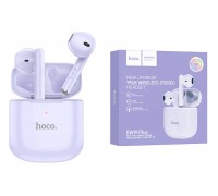 Наушники вакуумные беспроводные HOCO EW19 Plus Delighted true wireless stereo headset Bluetooth (фиолетовый)