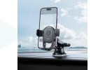 Держатель автомобильный для телефона HOCO H5 Integry one-key car holder черный