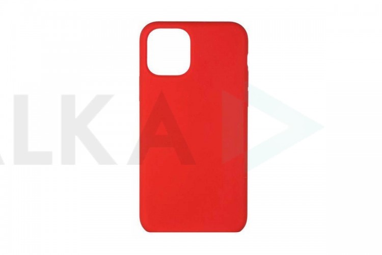 Чехол для iPhone 12 (6.1) Soft Touch (ярко-красный)
