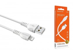 Кабель USB - Lightning BOROFONE BX51, 2,4A (белый) 1м