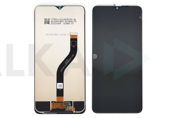 Дисплей для Samsung A207FN Galaxy A20s Black в сборе с тачскрином 100%