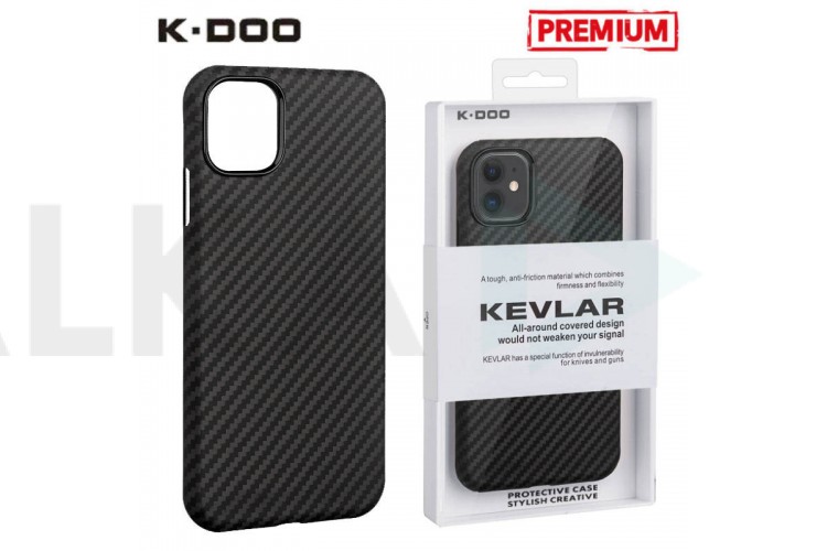 Чехол для телефона K-DOO KEVLAR iPhone 13 PRO MAX (черный)