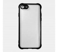 Чехол для iPhone 7/8 X-Серия с черным бампером (прозрачный)